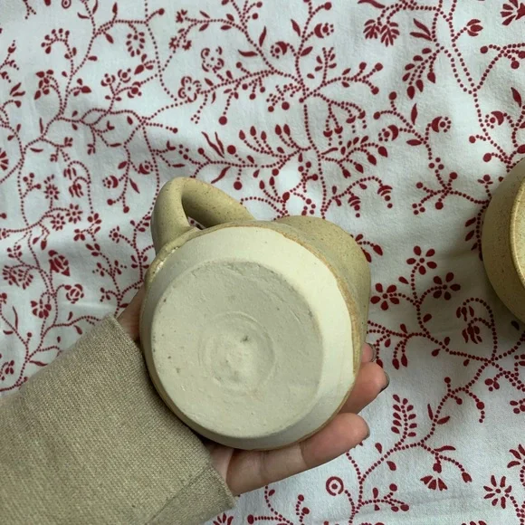 Anthropologie coffee and creamer set - Picture 5 of 10